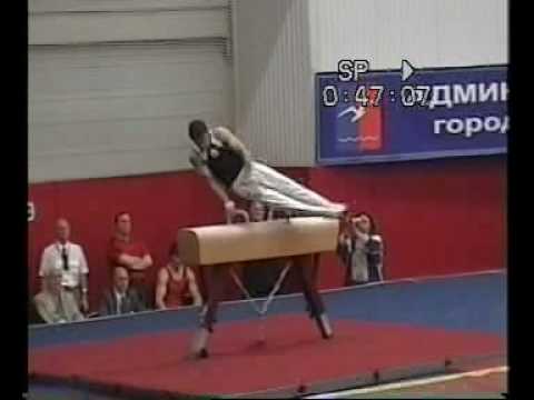 Pommel Horse. Flop E+E (Nikolay Kryukov)