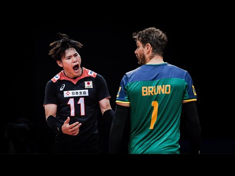 Japan vs Brazil | One of the Most Legendary Matches in Volleyball History !!!
