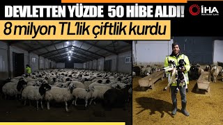 Erzincanlı Üretici Yüzde 50 Hibe Desteğiyle 8 Milyon TL’lik Çiftlik Ku
