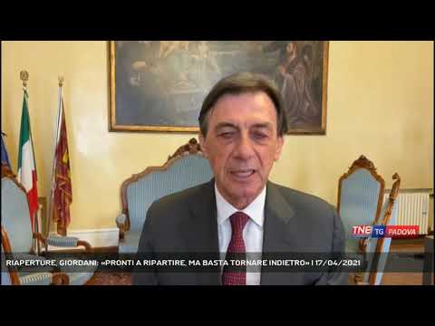 RIAPERTURE, GIORDANI: «PRONTI A RIPARTIRE, MA BASTA TORNARE INDIETRO» | 17/04/2021