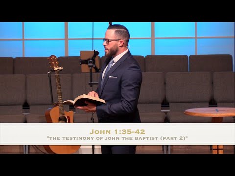 "The Right Response to Jesus" - John 1:35-42 (11.21.21) - Dr. Jordan N. Rogers