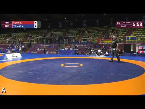 Qual. GR - 72 kg: S. CETIN (NOR) v. V. YILMAZ (TUR)