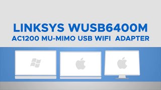 frynser grave Ung dame Linksys Official Support - WUSB6400M AC1200 MU-MIMO USB Wi-Fi Adapter
