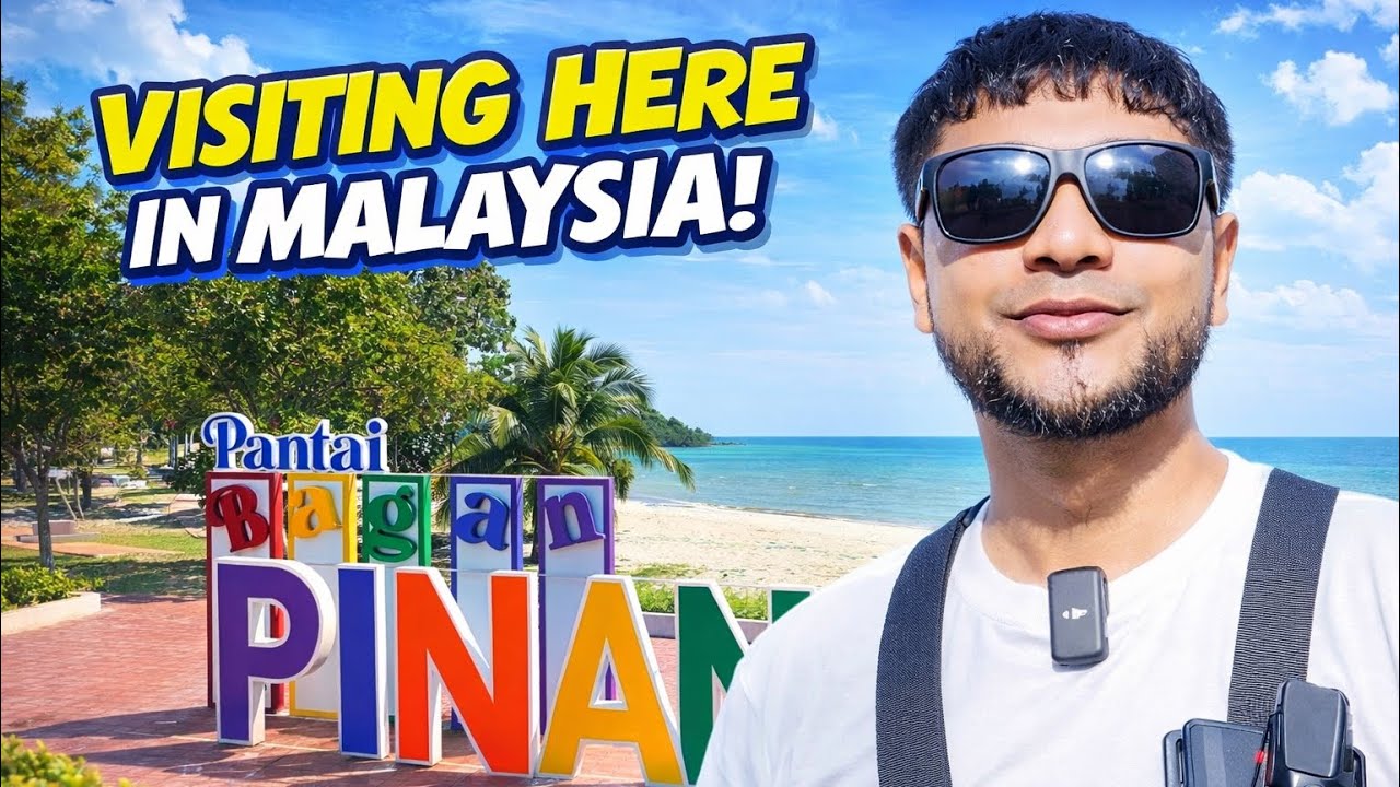Exploring Pantai Bagan Pinang | Malaysia Travel Vlog