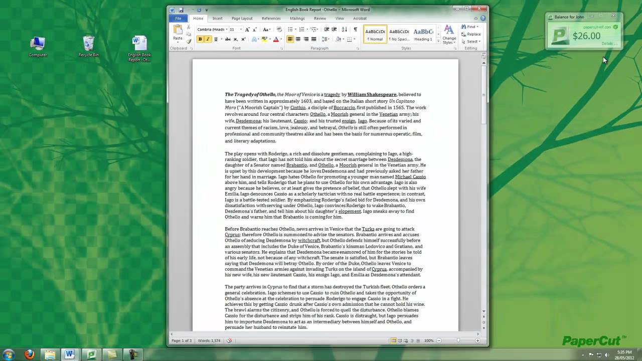 Student Print Workflow with PaperCut