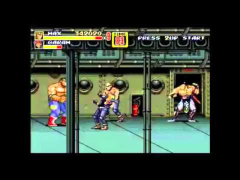 Streets of Rage 2 - Slow Moon(Remake) Stage 5 Music Rhythm Instrumental version