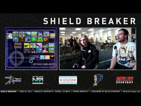 Shield Breaker - Sveet (Fox) vs. SLA | Drugfreechu (Falco) - SSBM - Top 8, Losers Quarters