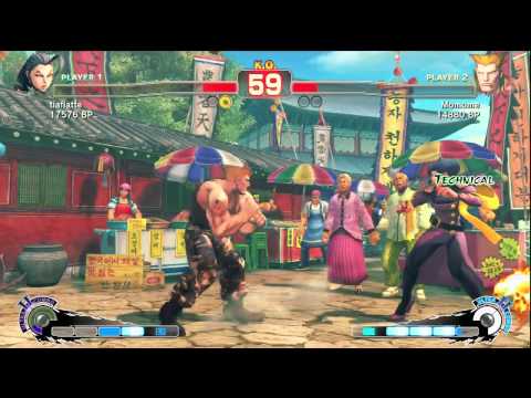 SSF4: tiaflatte (Rose) VS Momome (Guile)
