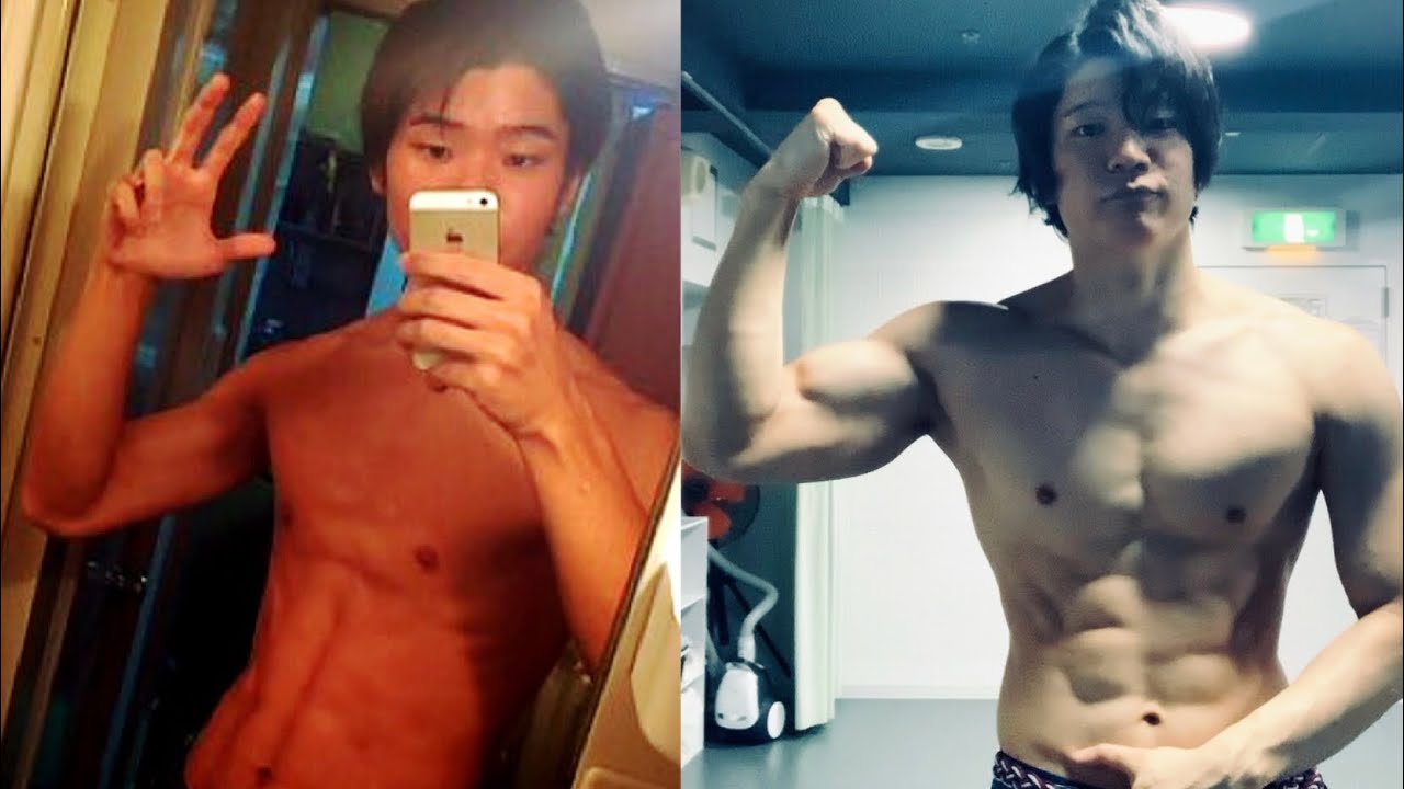 【変わりたいと思って始めた筋トレで本当に4年後に変わりすぎてた…。】