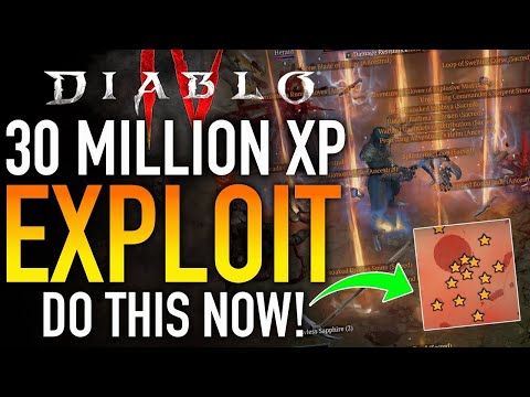 Diablo 4 - MASSIVE Legendary & XP Farm Exploit!  INFINITE ENEMIES OF ROT - TORMENTED TIER XP GLITCH!
