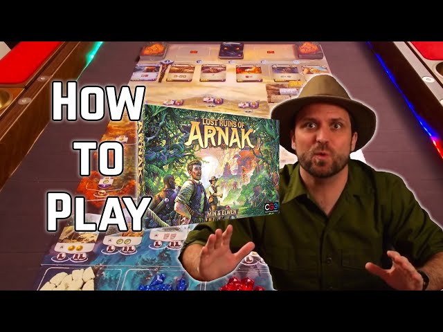 Lost Ruins of Arnak Board Game video thumbnail