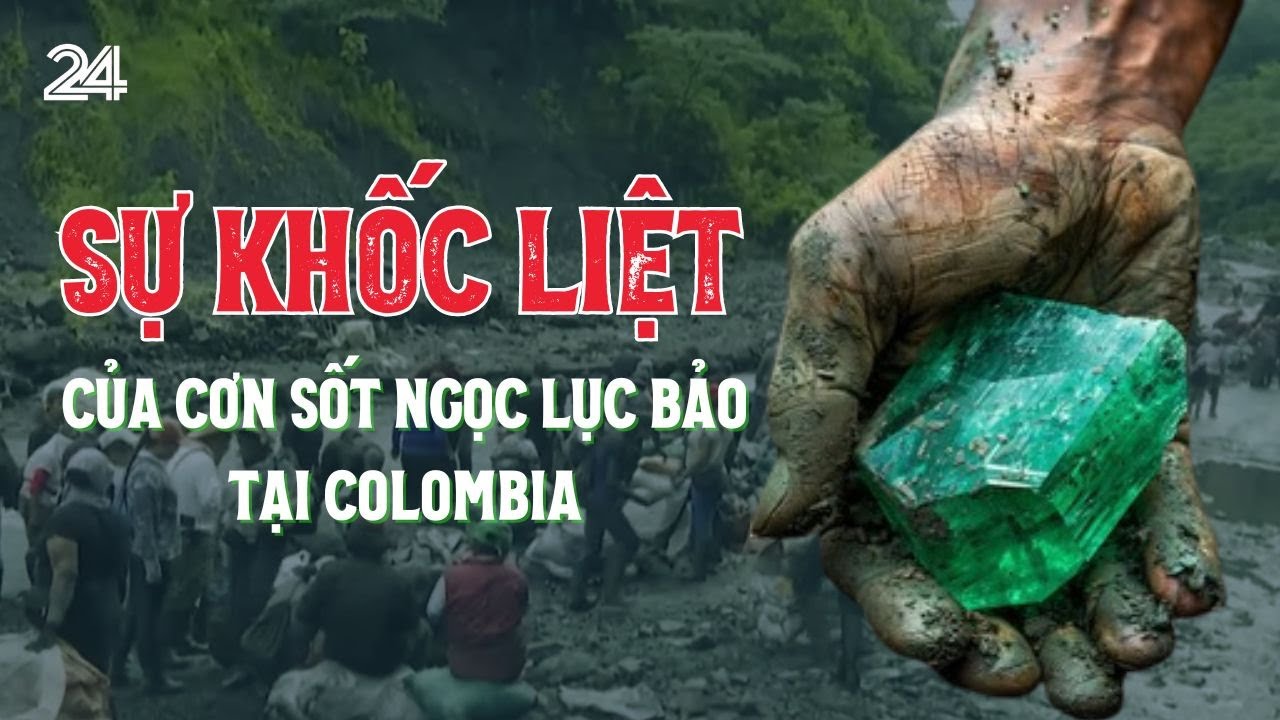 Sự khốc liệt của cơn sốt ngọc lục bảo tại Colombia | VTV24
