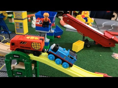 Thomas Train Videos Track  Changes Building Toys  Vehicles for Kids ASRM, No Voice, Kids Lego Duplo Video