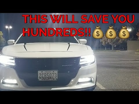 Dodge Charger HID Headlight Repair How To Avoid Replacing The HID Bulb.