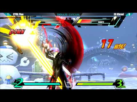 Next Level Battle Circuit #100 - UMVC3 - Winners Final - CTRL Flux vs EG KBrad