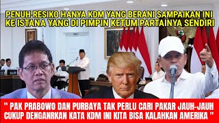 Download lagu NGERI PENUH RESIKO, HANYA KDM YANG BERANI MENYAMPAIKAN INI KE ISTANA BIKIN AMERIKA P4NIK ? mp3