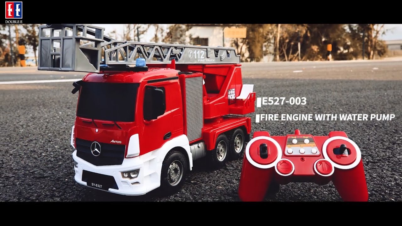 RC hasičské auto Mercedes-Benz 1:20