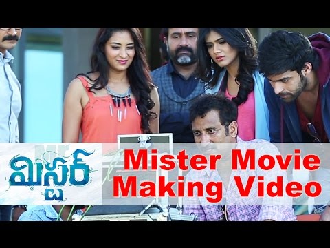 Making video of Varun Tej's Mister Movie
