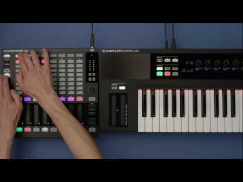 MASCHINE JAM workflow: Using JAM with KOMPLETE KONTROL keyboards | Native Instruments