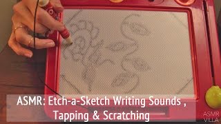 ASMR * Theme: Etch-A-Sketch * Writing Sounds * Tapping & Scratching * No Talking * ASMRVilla