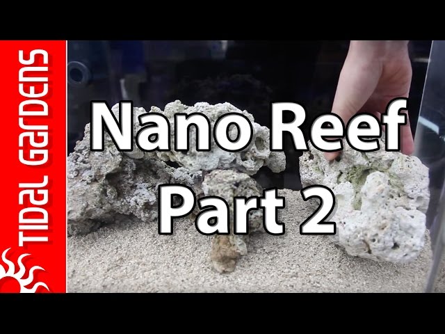 Nano Reef Aquarium Part II: Aquascaping
