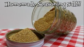 Homemade Seasoning Salt~Lawry