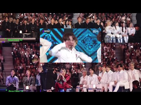 191204 Idols(Monsta X, Itzy, Ateez, wayV, Oneus, Heize, txt) reaction to SEVENTEEN(세븐틴) HIT