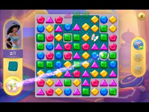 Disney Princess Majestic Quest Level 21 NO BOOSTERS - A S GAMING ✔