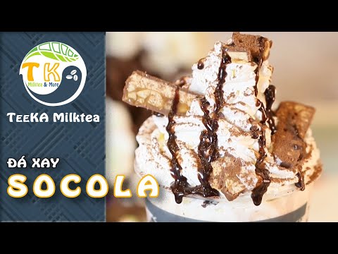 Chocolate Smoothie | Đá Xay Socola | Ăn đá xay ngoài tiệm hoài , thử tự làm ngon hơn quán