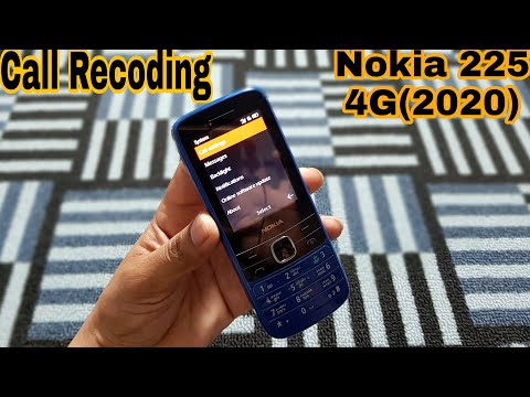 Nokia 225 (2020) call Recording option || Call Recording here🙄