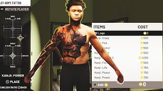 Free Tattoos Glitch How To Remove Tattoos In Nba 2k19 Youtube