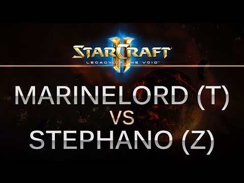 StarCraft 2 - LOTV - MarineLorD (T) v Stephano (Z) on Frost