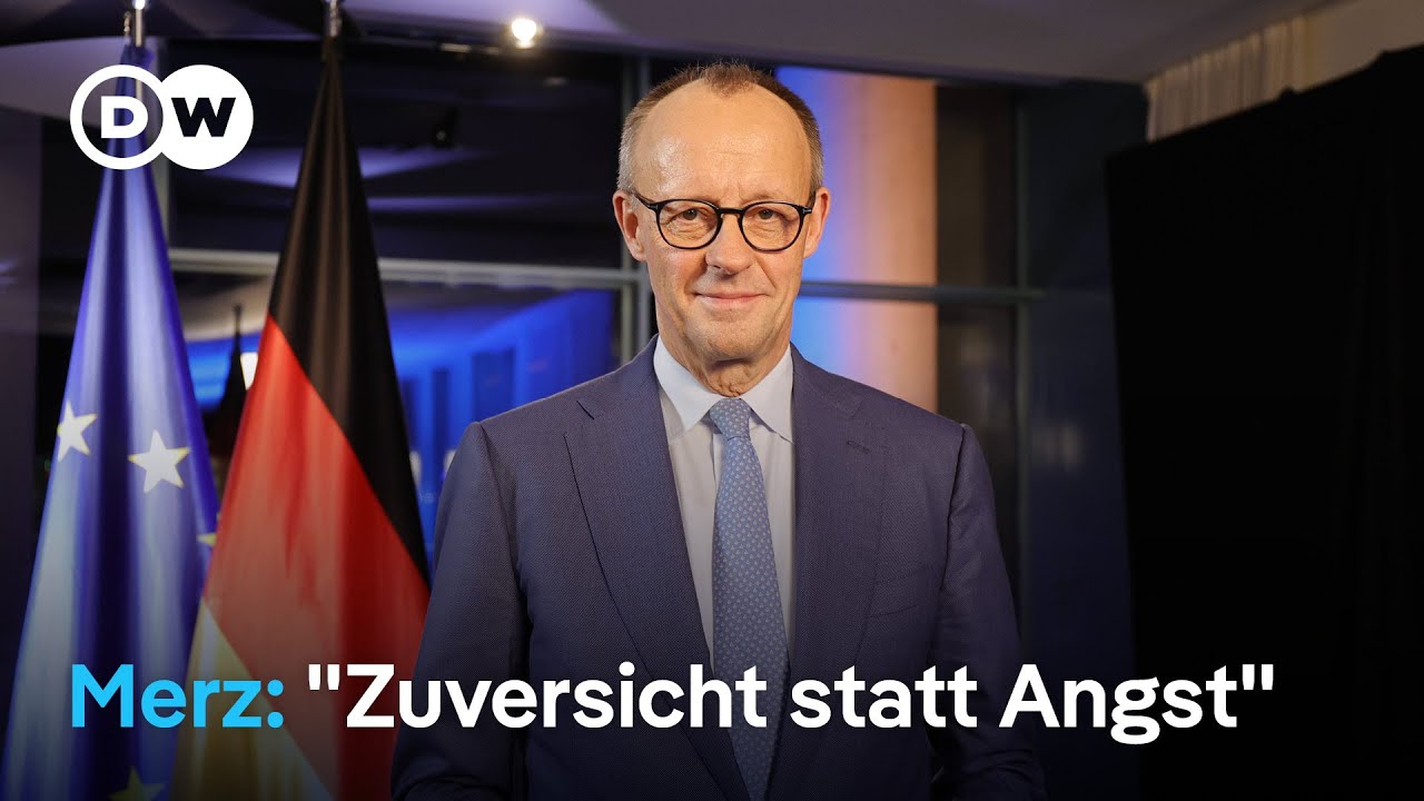 Bundeskanzler ruft Deutsche zu Mut und Zusammenhalt auf | DW Nachrichten