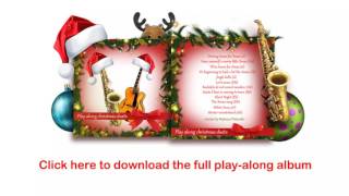 Santa Claus is coming to town - Free play-along Xmas track for saxophone (Bb)