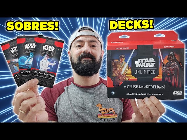 Vídeo relacionado con Asmodee FFG Star Wars Unlimited Juego De Cartas Coleccionables Una Epoca sin Ley, Caja de Prelanzamiento, Contiene 6 Sobres, A Partir de 12 años, 2+ Jugadores, Español
