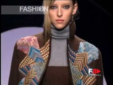 "Missoni" Autumn Winter 2001 2002 Milano 1 of 4 pret a porter by FashionChannel.mov