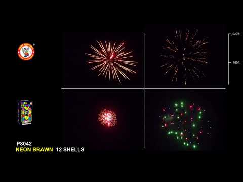 1.4G FIREWORKS: P8042 NEON BRAWN