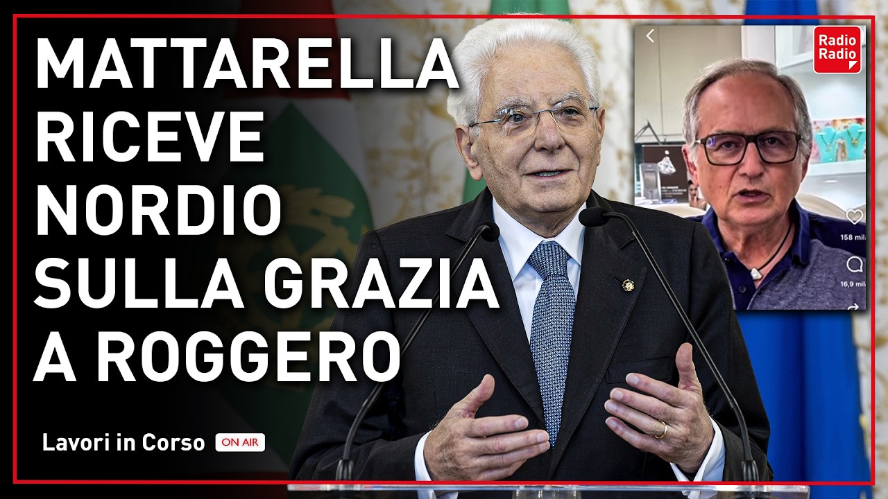 ROGGERO: MATTARELLA CONVOCA NORDIO DOPO L'ISTANZA PER LA GRAZIA | Con Avv. Caiazza e R. Molinari