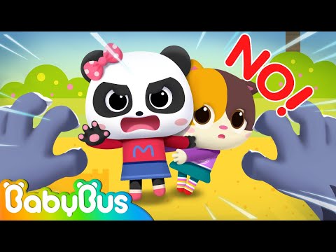Go away! Strangers! | Learn Safety Tips for Kids + More Nursery Rhymes & Kids Songs - BabyBus