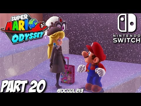 Super Mario Odyssey Gameplay Walkthrough Part 20 - Snow Kingdom - Nintendo Switch Lets Play