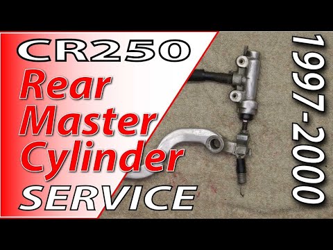 97-01 Honda CR250 Rear Master Cylinder Rebuild #honda #cr250 #fixyourdirtbike