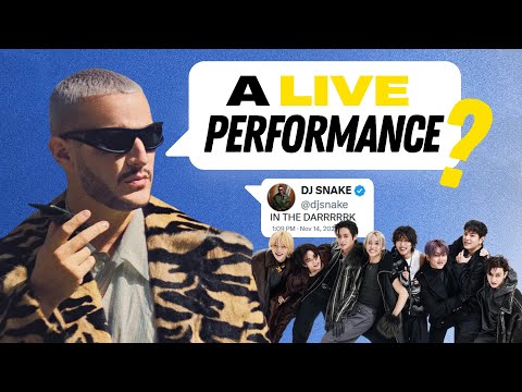 DJ SNAKE x Stray Kids 'In The Dark' - Interview with DJ SNAKE 🐍🔥