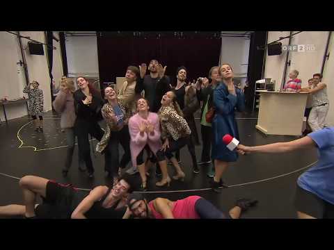 "I am from Austria" Musicalproben - Seitenblicke