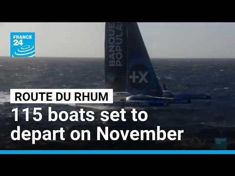 Sailing from Britanny to Guadeloupe: Route du Rhum village opens ahead of transatlantic race