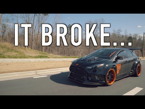 The Whipple 5.0 Focus Broke it's Driveshaft... Oh No...
