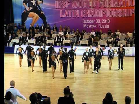 IDSF World Formation Latin Championship 2010 finale Vera, Tyumen, Russia