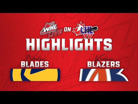 Saskatoon Blades at Kamloops Blazers 11/9 | WHL Highlights 2024-25