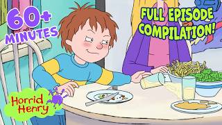 The GROSSEST & YUCKIEST Moments EVER! | Horrid Henry FULL Episode Compilation | 60+ MINS
