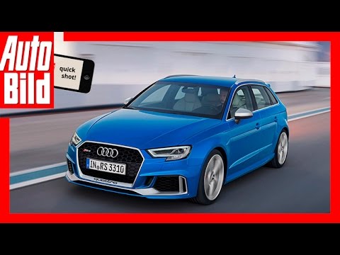 Quickshot Audi RS 3 Sportback Facelift (2017)