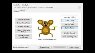 HOW TO GET Monkey mod manager (EASY)